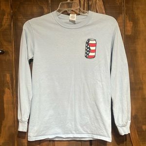 Red, white, brew tshirt